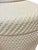 Coastal White Ralph Lauren Ceramic Woven Rope Texture Lamps With Chrome Finials - A Pair For Sale - Image 10 of 12