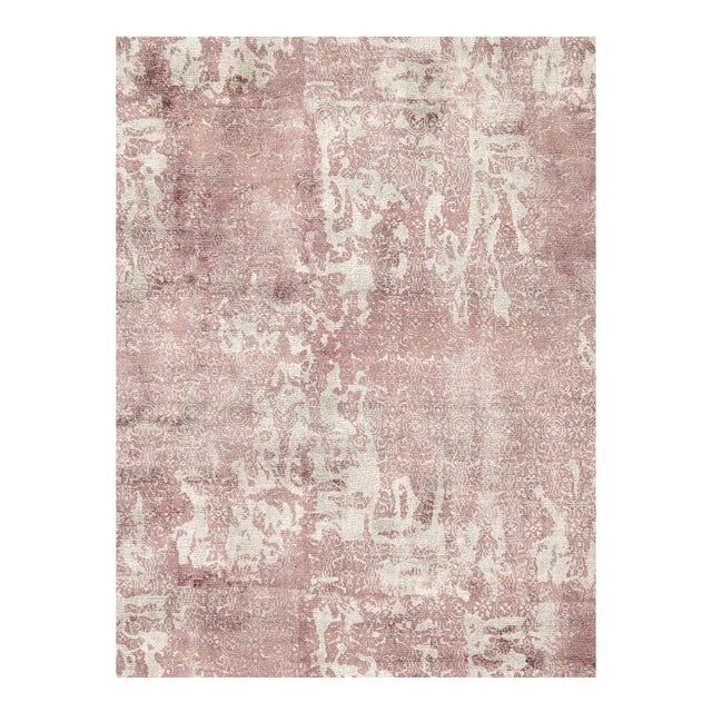 Loomed by hand in India, our Shine Rug blends durable lustrous viscose for a striated look that's both modern and...