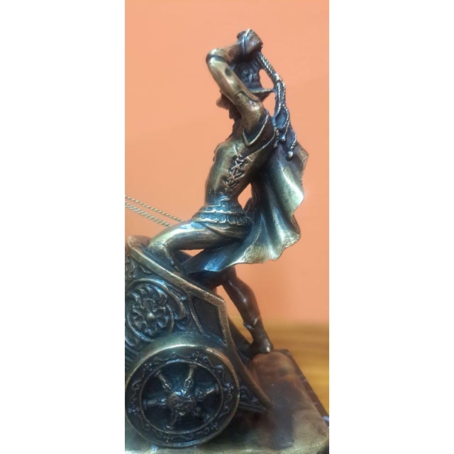 1950s Ancient Roman Bronze Figure, 1959 For Sale - Image 5 of 8
