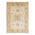 Modern Khotan Style Hand-Knotted Wool Rug Neutral & Ochre Transitional 10x14 For Sale
