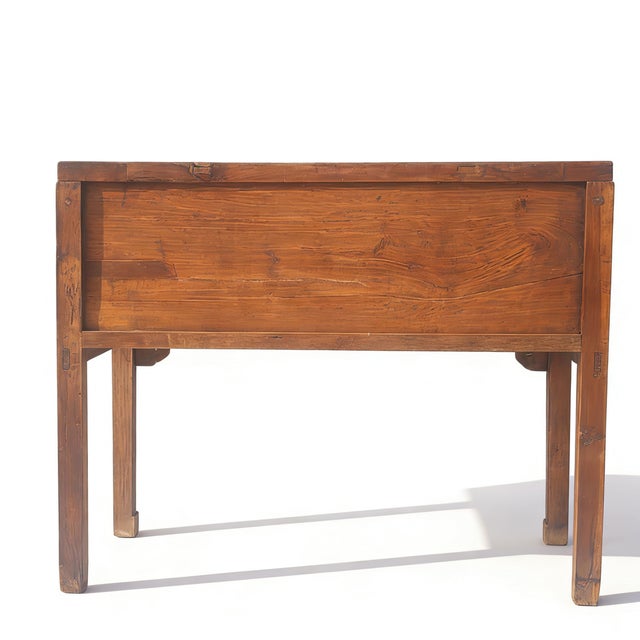 Mid 19th Century Antique Chinese Three-Drawer Side Table For Sale - Image 5 of 5