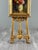 Rococo Large Carved and Gilded Wooden Easel For Sale - Image 3 of 9