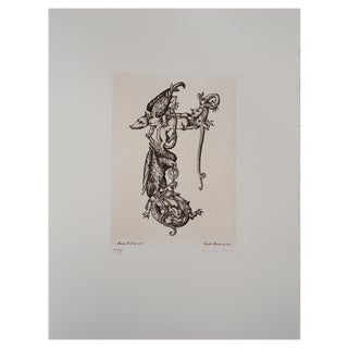 Cécile Reims, Chaîne animale, 20th Century, Engraving For Sale