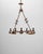 20th Century French Gothic Revival Metal Torch Chandelier For Sale - Image 17 of 18