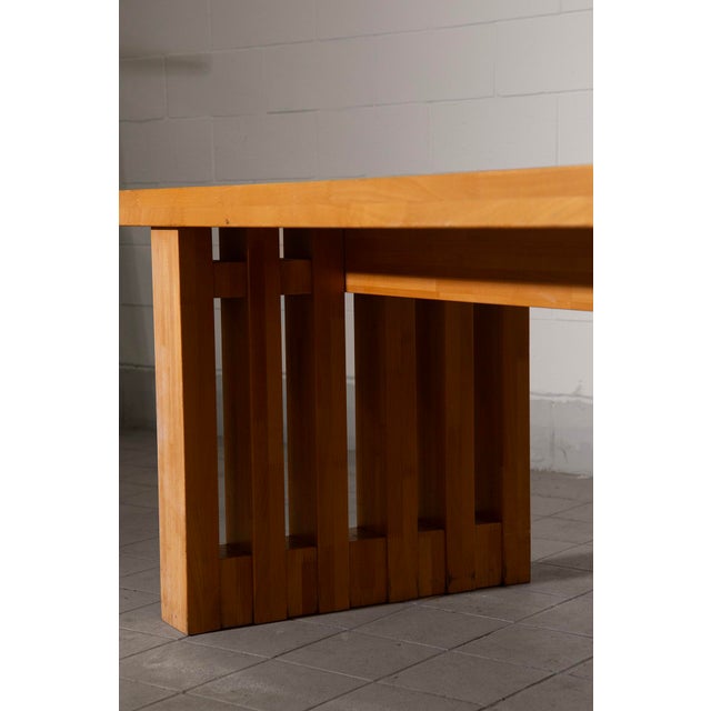 Italian Postmodern Dining Table attributed to Tito Pinori, 1980 For Sale - Image 11 of 12