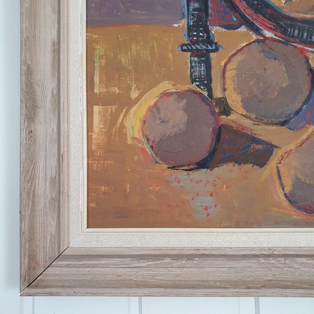 Herbert, Still Life, 1953, Oil on Panel For Sale - Image 7 of 18