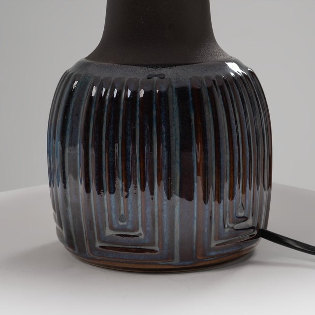 Ceramic Model 1039 Table Lamp from Søholm Stentøj, Denmark, 1960s For Sale - Image 6 of 9