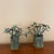 Brutalist Pair of Early 21st Century Bronze Artist Made Brutalist Style Flower Sculpture For Sale - Image 3 of 4