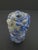 Chinese Carved Natural Lapis Lazuli Leaves Snuff Bottle For Sale - Image 9 of 10