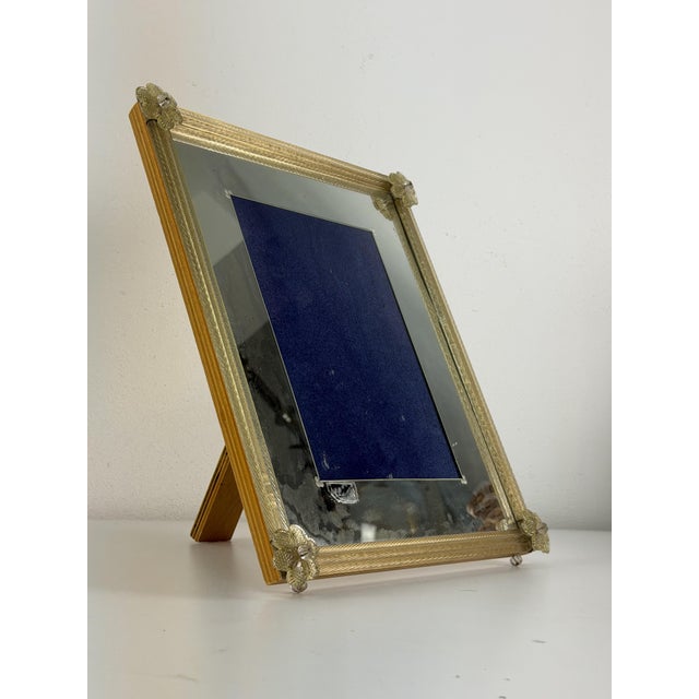 Mid-Century Murano Glass Photograph Holder by Ongaro & Fuga, 1954 For Sale - Image 13 of 13