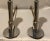 A pair of chrome finish 1930’s Art Deco andirons in good vintage condition. Spheres about 3” diameter, bases about 5”...