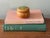 Charming small round wooden box with a hand-painted four leaf clover. Bottom is marked by marker, Buteo Inspirations,...