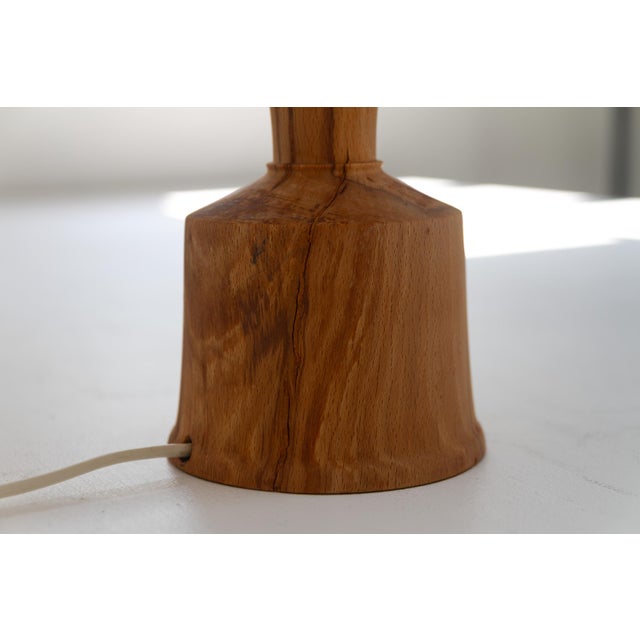 Danish Wooden Table Lamp, 1970s For Sale - Image 10 of 18