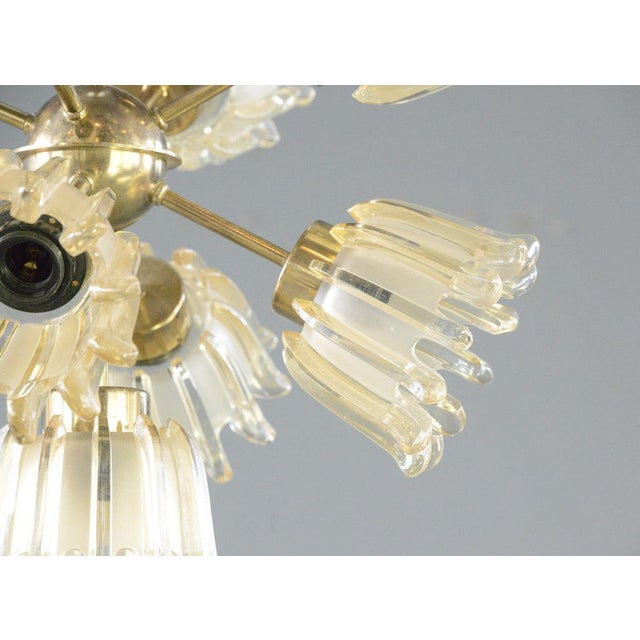 1960s Mid-Century Chandelier by Leclaire & Schäfer, 1960s For Sale - Image 5 of 11