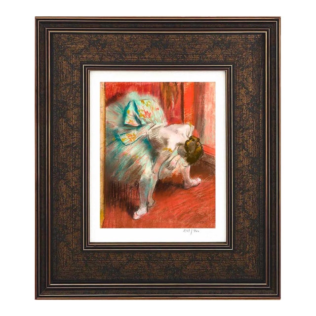 Edgar Degas Danseuse Au Tutul Vert Framed For Sale