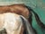 Green Matthew Paoletti "Four Horses" Contemporary Naturalistic Equestrian Animal Painting of Horses, 2022 For Sale - Image 8 of 10