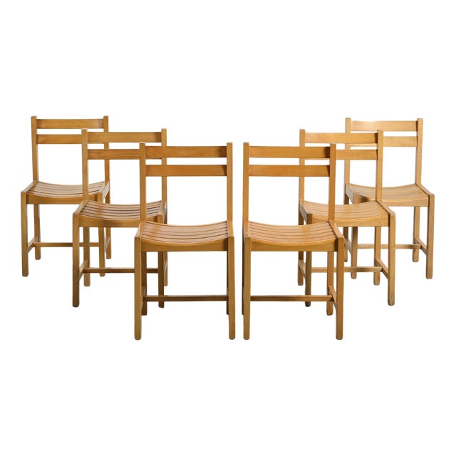 Dining Chairs attributed to André Sornay, France, 1960s, Set of 6 For Sale