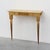 Louis XVI Style Gilt Wall Console with Onyx Marble Top, Italy, 1950s For Sale - Image 12 of 12