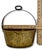 Unusual Mid 1800s Antique Heavy Brass & Hand Wrought Iron Fireplace Hearth Hanging Cooking Pot For Sale - Image 18 of 18