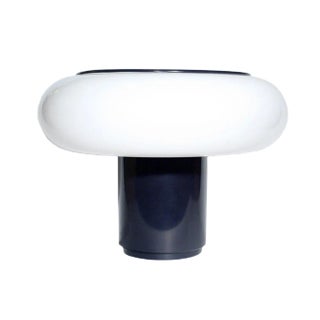 Black and White Table Lamp from Stilnovo, 1960s For Sale