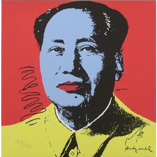 Andy Warhol, Carnegie Museum of Art: Mao, 1986, Lithograph For Sale - Image 3 of 3