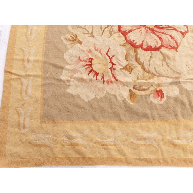 Contemporary Floral Bessarabian Style Handmade Wool Rug by Doris Leslie Blau For Sale - Image 4 of 9