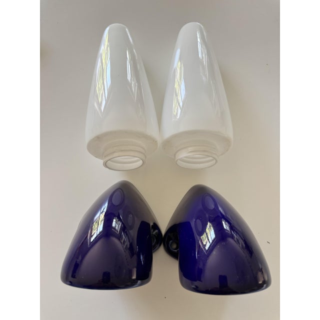 Swedish Ceramic 6035 Wall Lights by Stig Carlsson for Ifö, 1950s, Set of 2 For Sale - Image 11 of 14