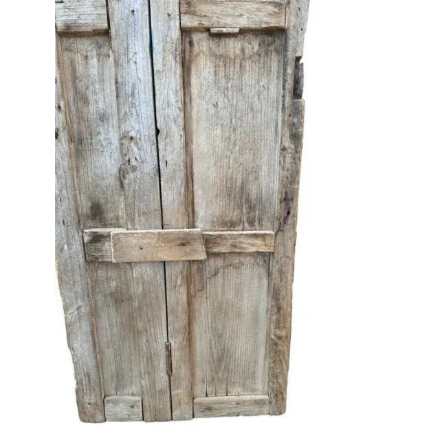 Wood Late 19th Century Mexican Spanish Double Doors With Doors Within For Sale - Image 7 of 10