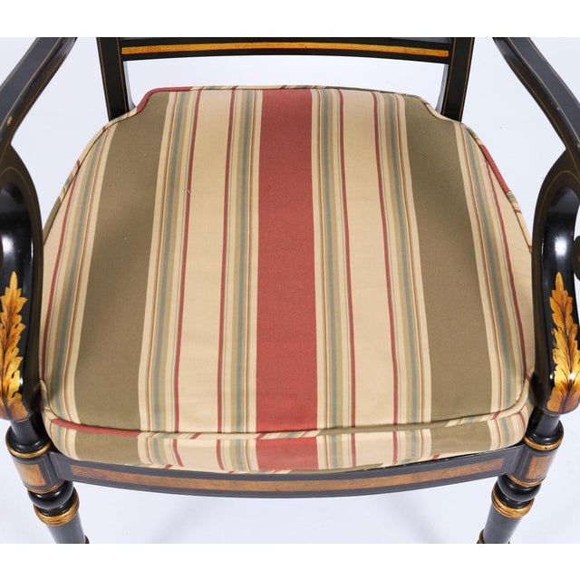 Antique English Revival Pierced Splat Back Dining Chairs, 1900s, Set of 10 For Sale - Image 5 of 16