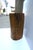 Pedestal Side Drinks Table, Natural Wood Trunk, Organic Modern Style For Sale - Image 14 of 15