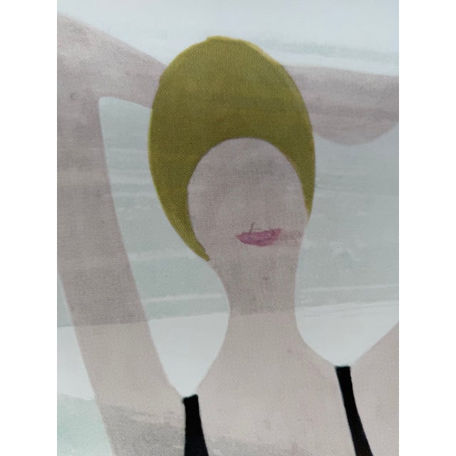 Lora Lamm, Summer and Sea, 2000s, Print on Paper, in Good conditions. Designed from 2000