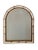 Arched Hollywood Regency White Camel Bone Mirror, a Pair A pair of arched white camel bone mirrors. With white camel bones...