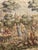 French Aubusson Style Jacquard Tapestry with Villagers Celebration Decor, 1980s For Sale - Image 4 of 18