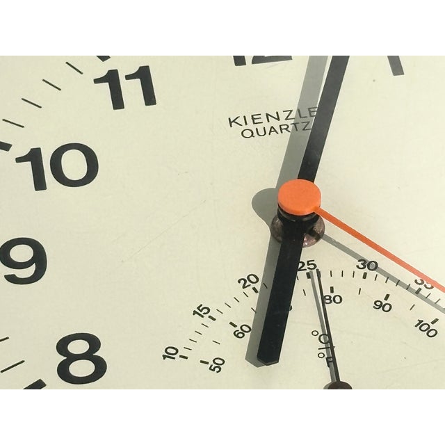 Plastic Wall Clock from Kienzle, Germany, 1986 For Sale - Image 6 of 11