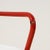 Wood Red Metal Step Stool with White Plastic Seat from Norda For Sale - Image 7 of 12