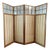 Antique 19th Century 4-Panel Folding Screen For Sale