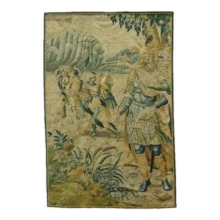 Antique 17th Century Brussels Tapestry For Sale