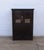Farmhouse Solid Reclaimed Teak Wood Fronted Glass Cabinet For Sale - Image 3 of 6