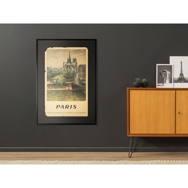 French National Railways Notre Dame Poster, 1950s For Sale - Image 3 of 18