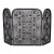 American Vintage Adjustable Fireplace Screen For Sale