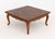 Early 20th Century French Provincial Style Parquetry Top Oak Coffee Table For Sale - Image 5 of 6