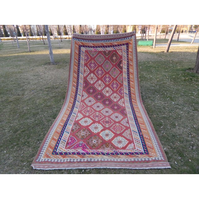 The Şarkışla Kilim rugs are one of the most decorative rugs, Turkish Kilim can be an additional element of design to...
