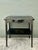 Black Vintage Hand Painted Chinoiserie Side Table For Sale - Image 8 of 12
