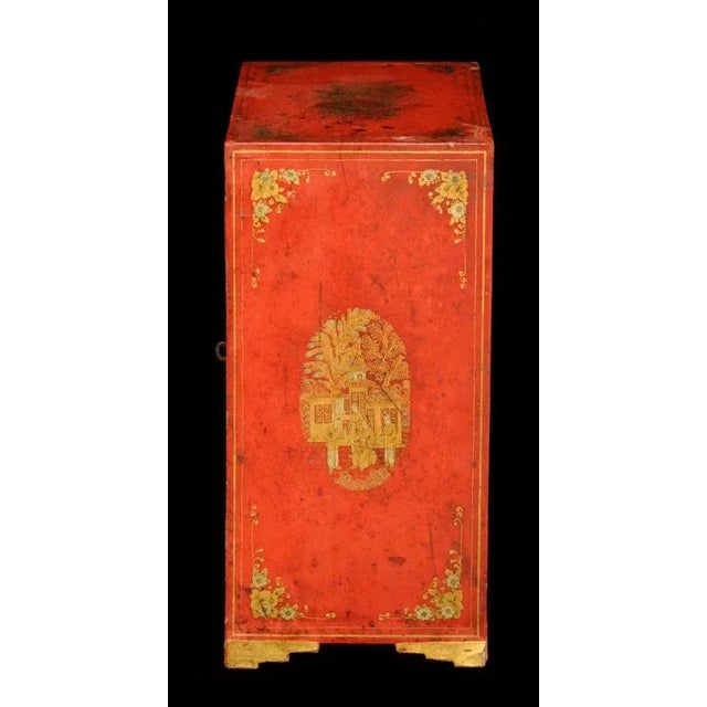 Chinese Export Miniature Cabinet Jewelry Box For Sale - Image 4 of 11