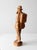 Mid-Century Folk Art Wood Carving Peddler Figure For Sale - Image 4 of 11