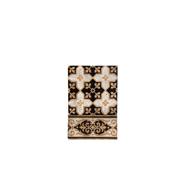 Antique Minton & Co. Gothic Revival Encaustic Field & Border Tile Set , c.1840s–1870s For Sale - Image 11 of 11