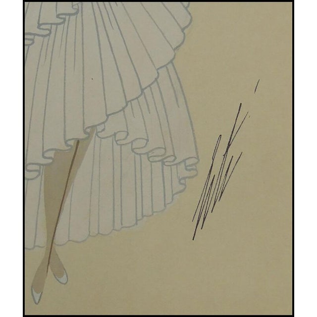 Art Deco Early 20th Century Sombrassable You, Erté For Sale - Image 3 of 6