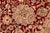 Floral 1990's Pak-Persian Maroon/Green Wool Rug - 6'1'' X 9'0'' For Sale - Image 4 of 9