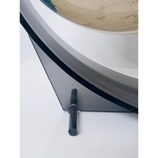 Illuminated Terrestrial Globe from Nova Rico, Italy, 1969 For Sale - Image 11 of 16