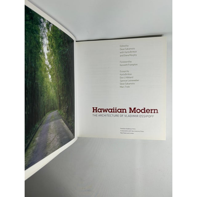 Modern 2000s Illustrated Quarto, Dean Sakamoto's Hawaiian Modern: The Architecture of Vladimir Ossipoff - 1 Book For Sale - Image 3 of 17